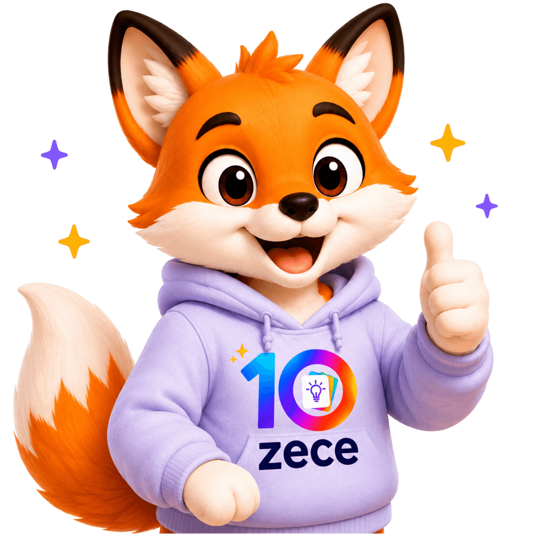 Vulpița Zece, mascota aplicației